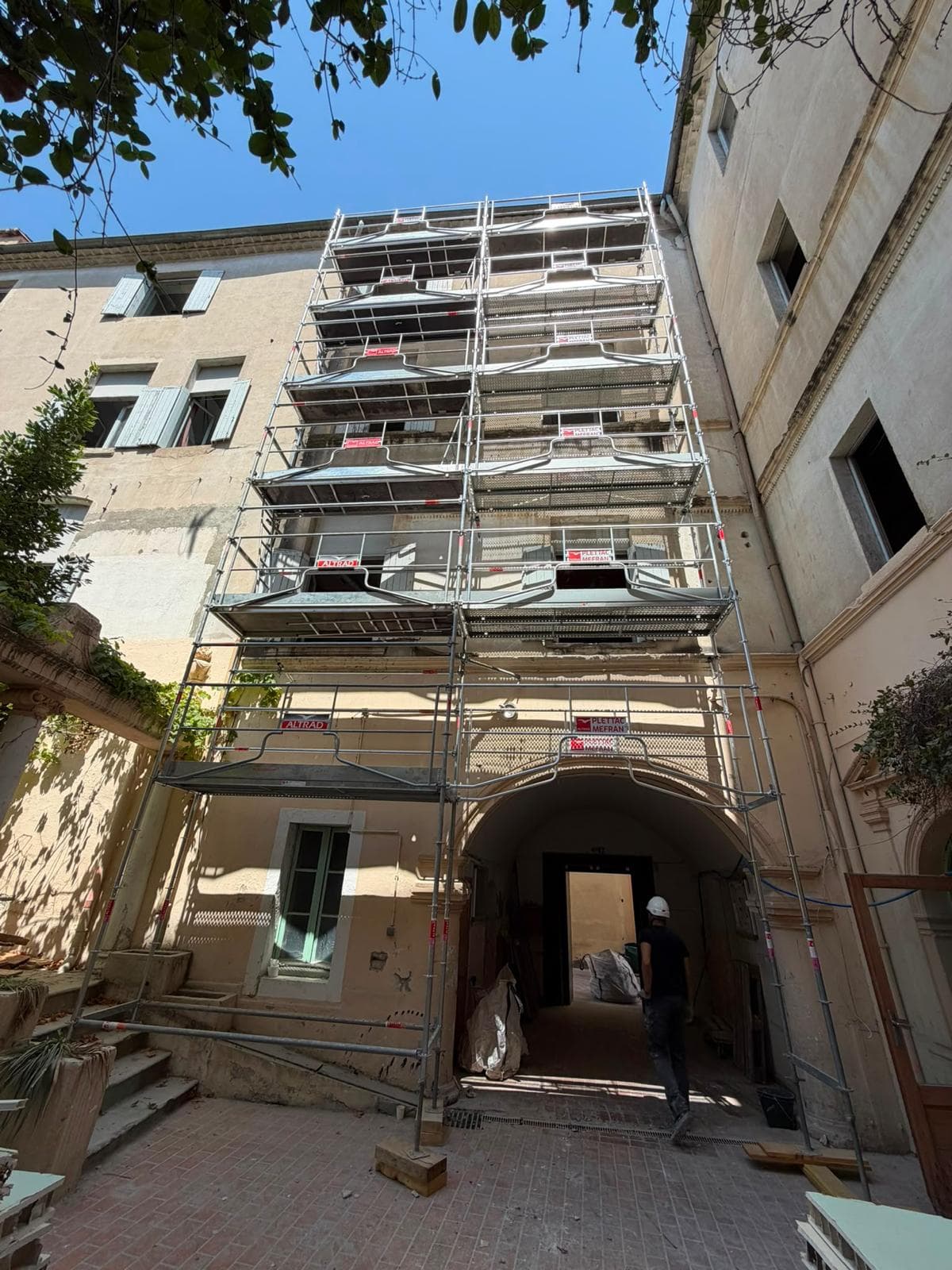 Réalisation Batiligne, chantier 7